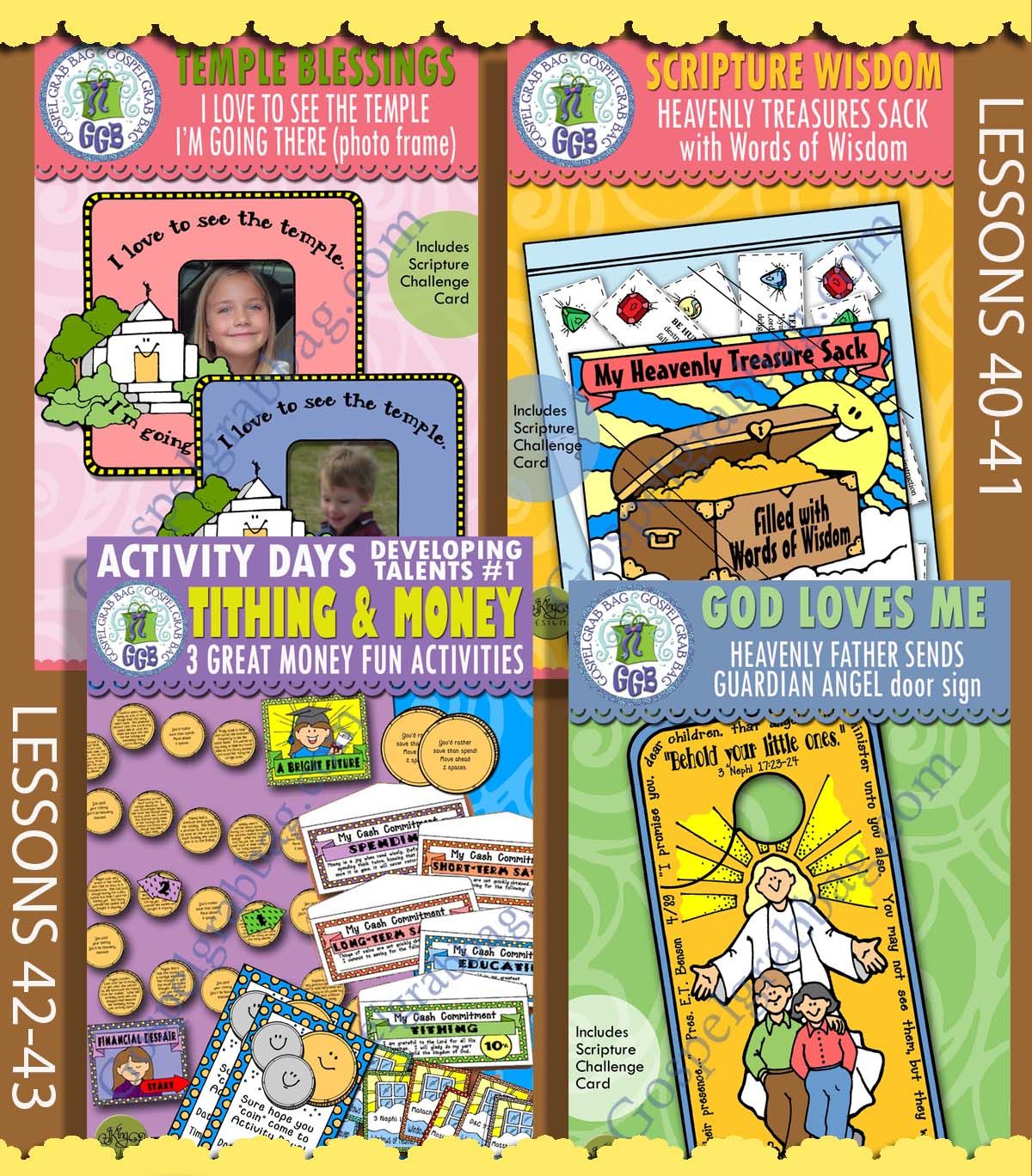 CFM Doctrine &amp; Covenants October 2025 Ages 8-11 BUNDLE - Activities