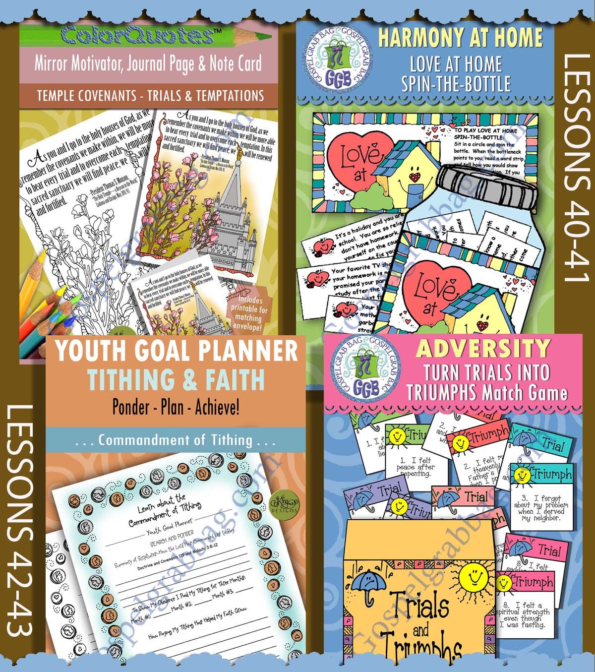CFM Doctrine &amp; Covenants October 2025 TEENS BUNDLE - Activities