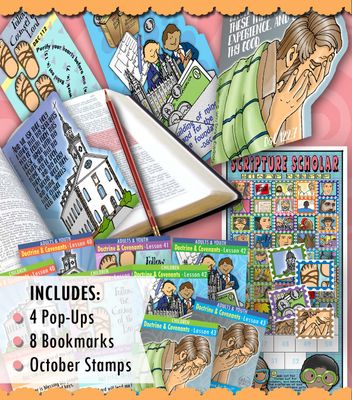 Scripture Scholar BUNDLE  for October (Doctrine & Covenants 109-123)