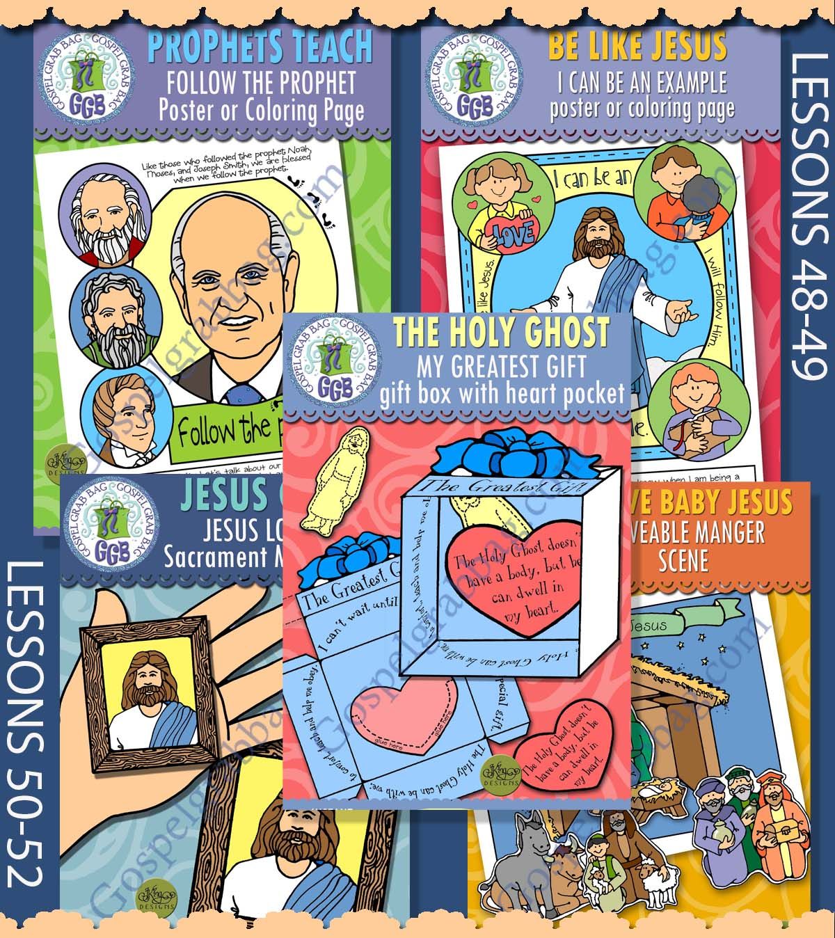 CFM Book of Mormon December 2024 Ages 1-5 BUNDLE - Activities