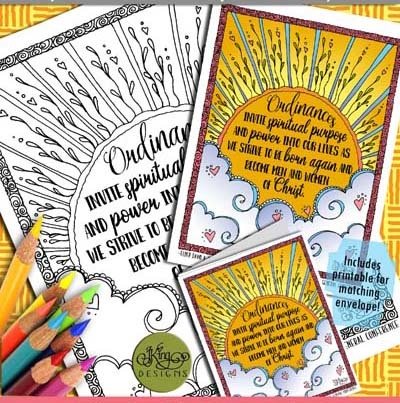 ColorQuotes: Come Follow Me: July - 1. Ordinances