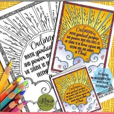 ColorQuotes: Come Follow Me: July - 1. Ordinances