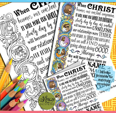 ColorQuotes: &quot;When Christ becomes our constant companion ....&quot;