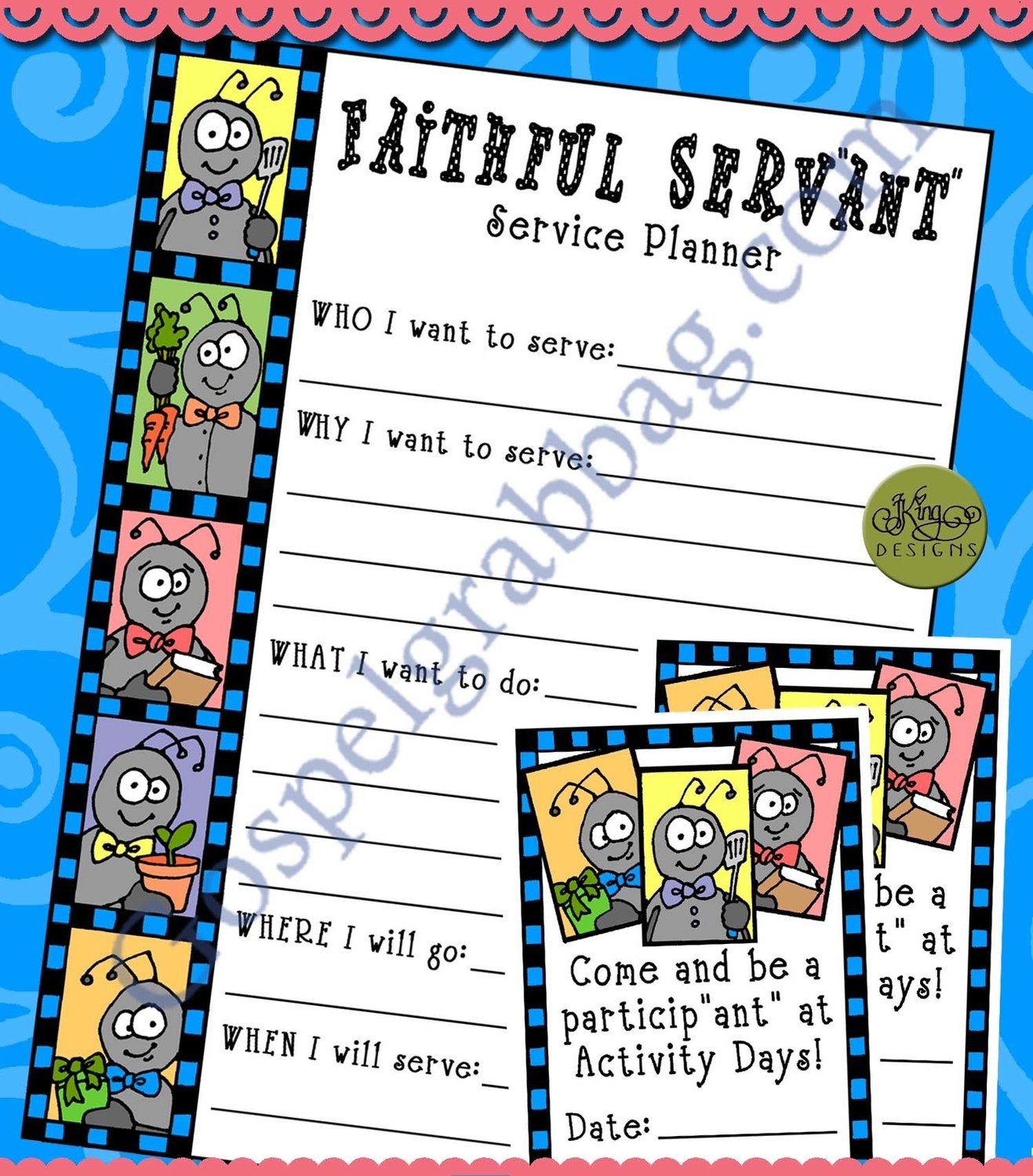 Serving Others - Goal 9 Theme: Be a Serv&quot;ant&quot;