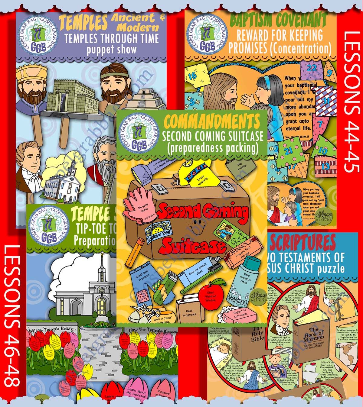 CFM Doctrine &amp; Covenants November 2025 All Ages BUNDLE - Post-and-Present Activities