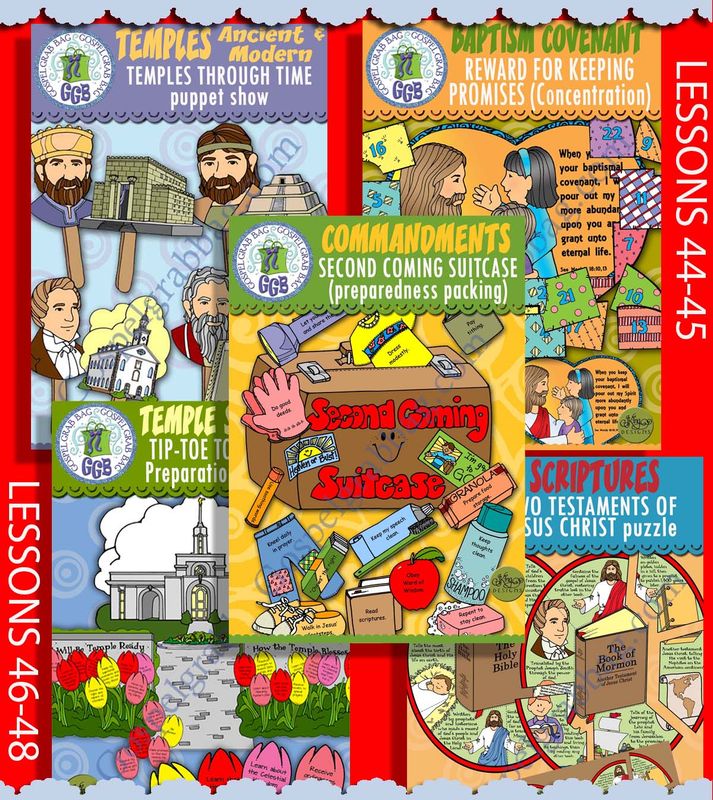 CFM Doctrine &amp; Covenants November 2025 All Ages BUNDLE - Post-and-Present Activities