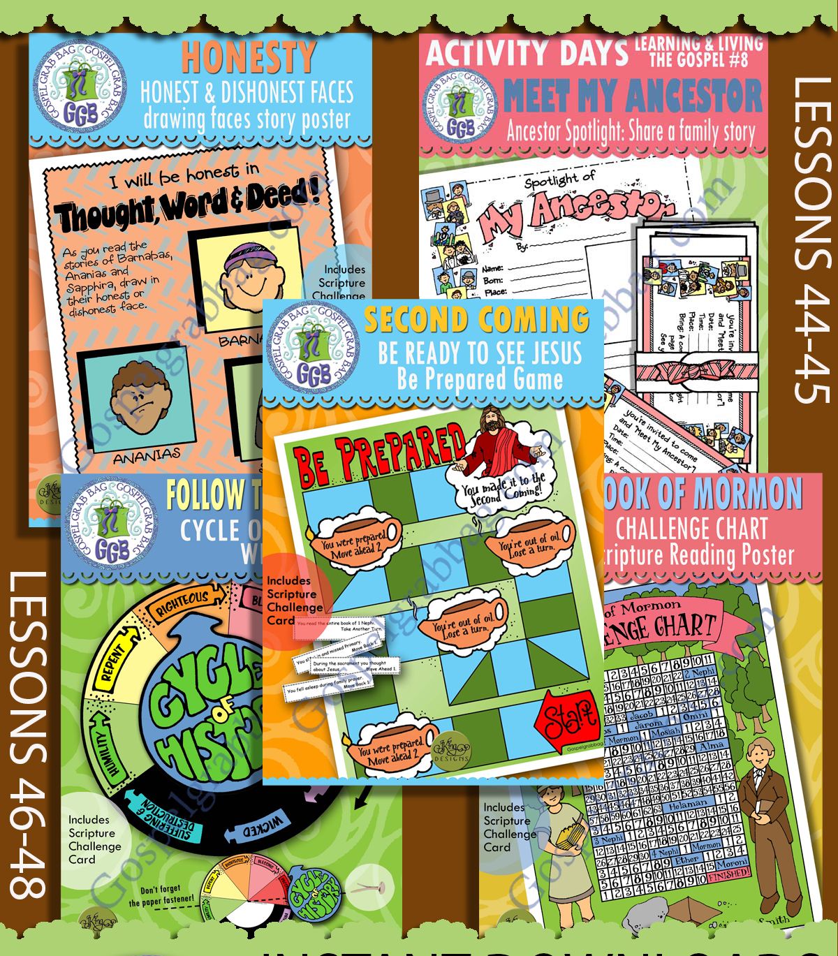 CFM Doctrine &amp; Covenants NOVEMBER 2025 Ages 8-11 BUNDLE - Activities