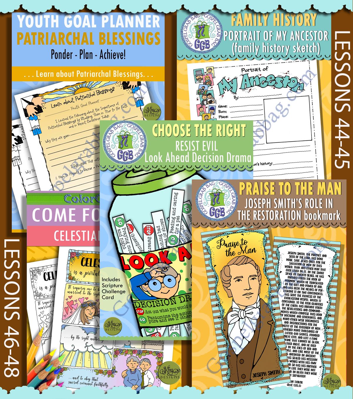 CFM Doctrine &amp; Covenants NOVEMBER 2025 Ages 11-16 Teens BUNDLE - Activities