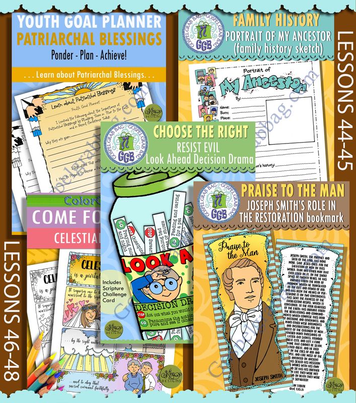 CFM Doctrine &amp; Covenants NOVEMBER 2025 Ages 11-16 Teens BUNDLE - Activities