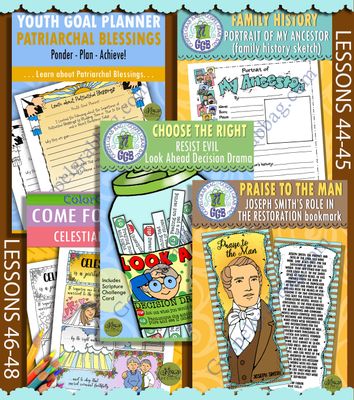 CFM Doctrine &amp; Covenants NOVEMBER 2025 Ages 11-16 Teens BUNDLE - Activities