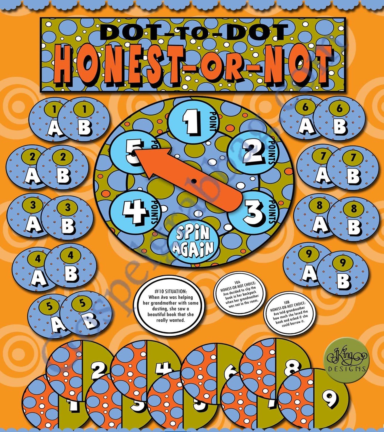 Dot-to-Dot, Honest-or-Not Game