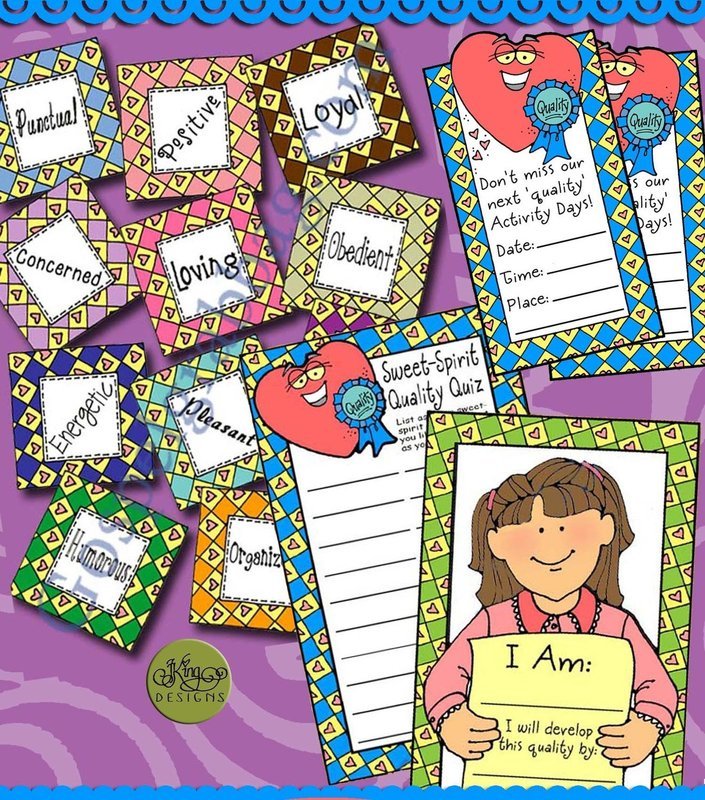 Serving Others - Goal 3 Theme: Sweet-Spirit Qualities