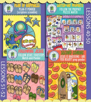 CFM Doctrine & Covenants December 2025 All Ages BUNDLE - Post-and-Present Activities