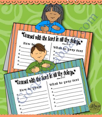 Prayer - Counsel with the Lord tent-card