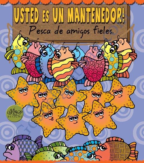 Usted es un Mantenedor! Pesca de amigos fieles. (You&#39;re a keeper! Fishing for Faithful Friends - Spanish)