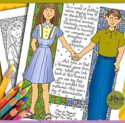 ColorQuotes: Come Follow Me: Marriage and Family (Dating Standards)
