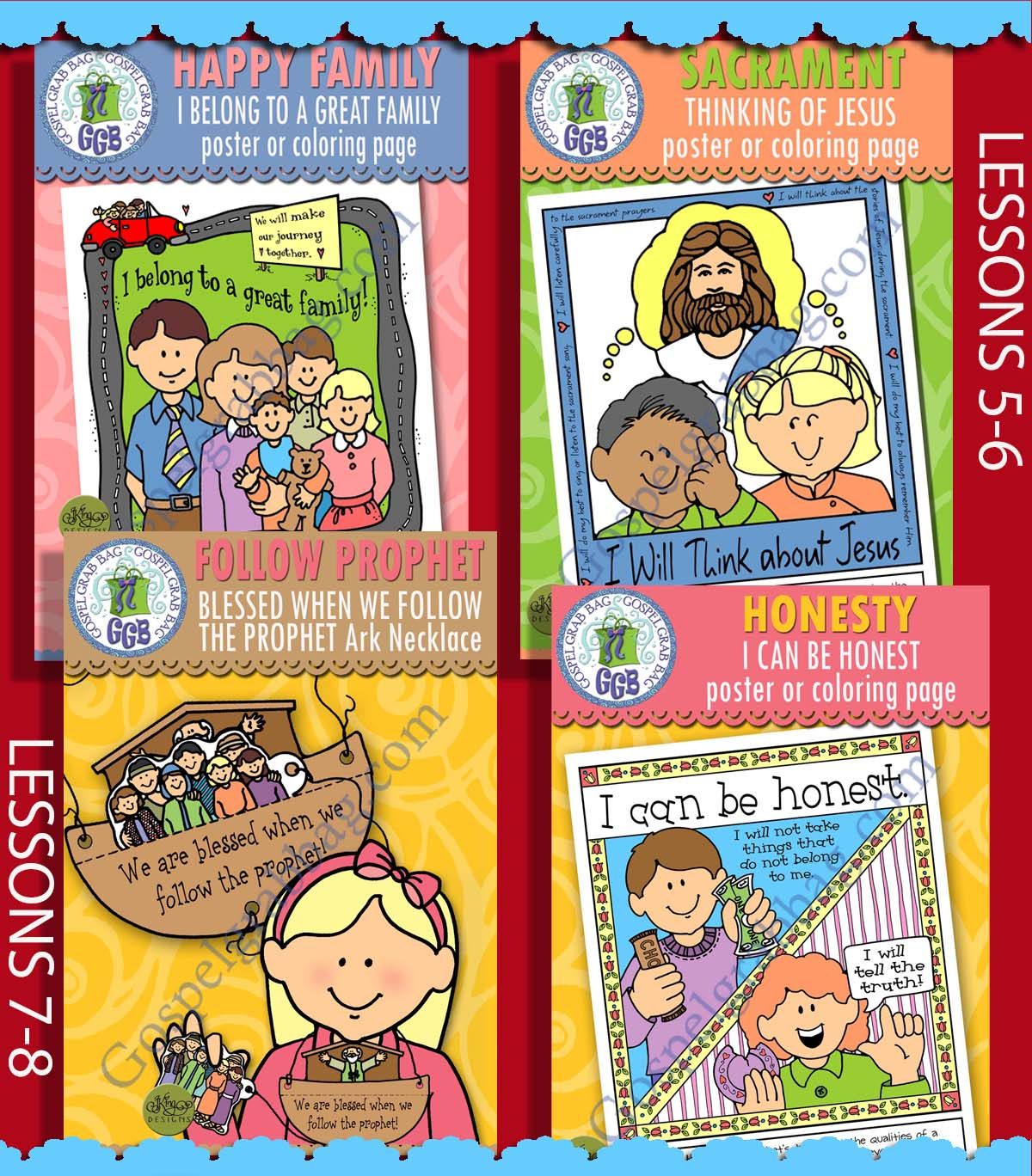 CFM Old Testament February Ages 1-5 BUNDLE - Lesson Lifesaver Activities
