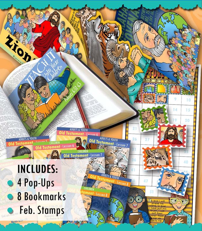 Scripture Scholar BUNDLE  for February OLD TESTAMENT (Genesis, Moses, Abraham)