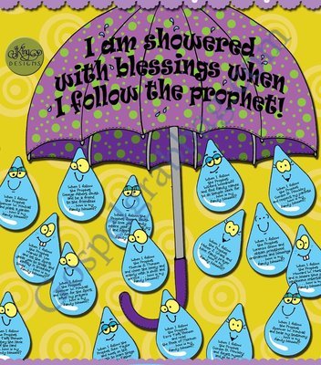 Showered with Blessings! Follow the Prophet Guessing Game