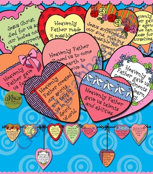 I Am Loved From Up Above - Hearts on a String