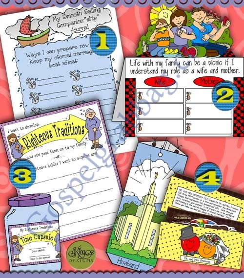 Lesson Lifesavers-CFM: August Lesson 5: How can I prepare now to be a righteous wife and mother?