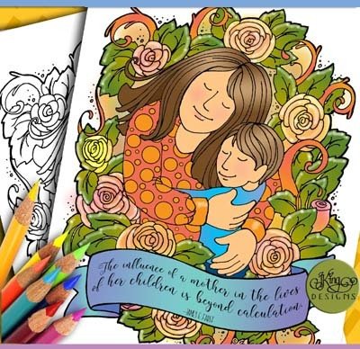 ColorQuotes: Come Follow Me: August - 5. Righteous Mothers