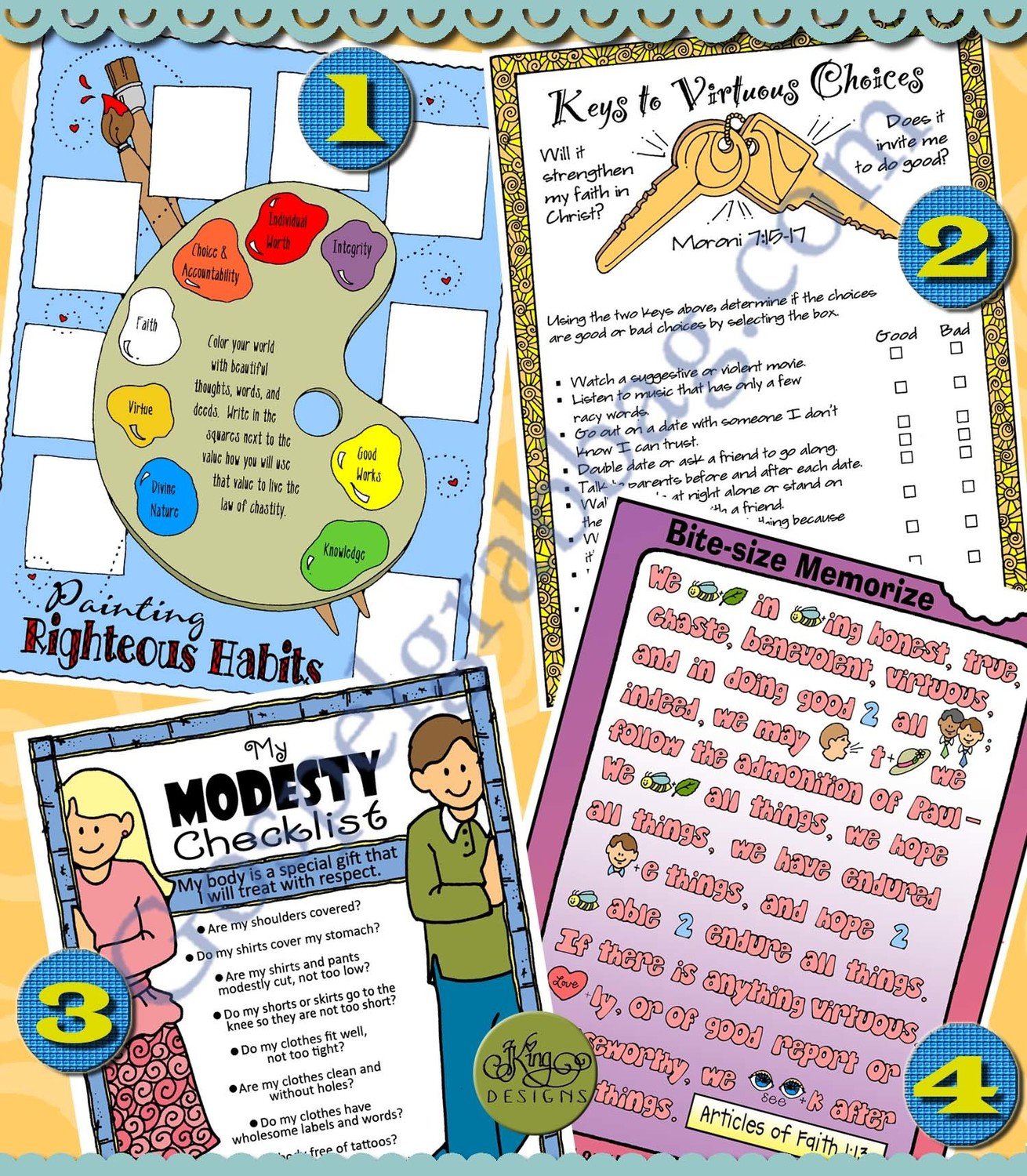 Lesson Lifesavers-CFM: September Lesson 2 (Set B): How do I guard my virtue?