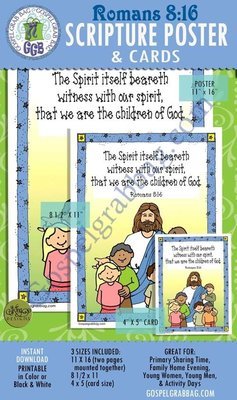 Scripture Poster: Romans 8:16