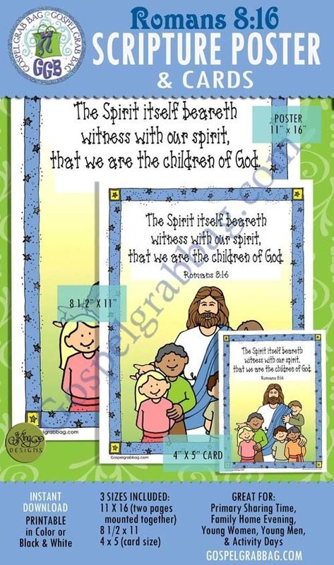 Scripture Poster: Romans 8:16