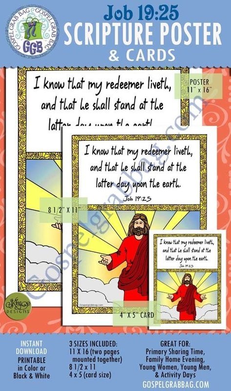 Scripture Poster: Job 19:25