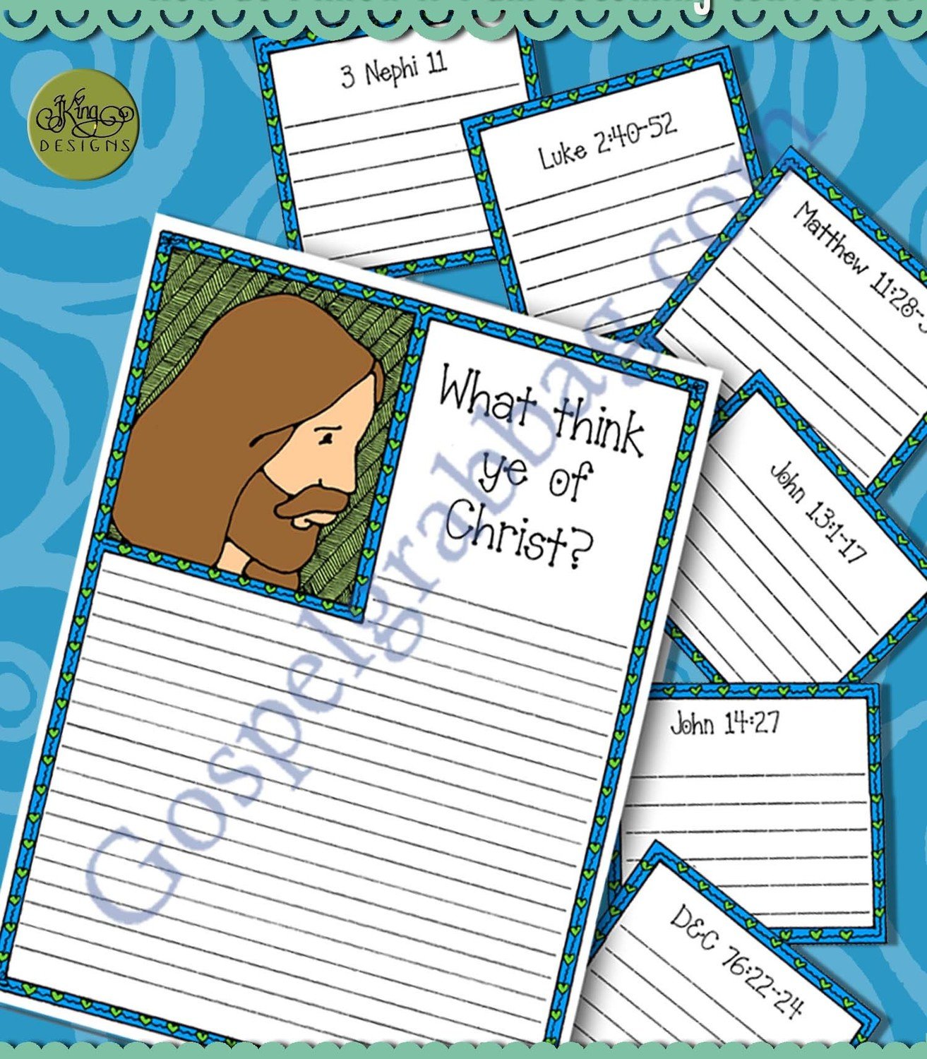 What &quot;Think Ye&quot; of Christ? scripture ponder journal