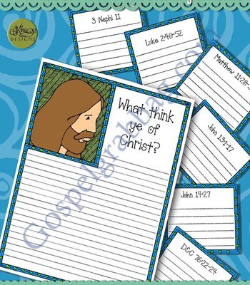 What "Think Ye" of Christ? scripture ponder journal