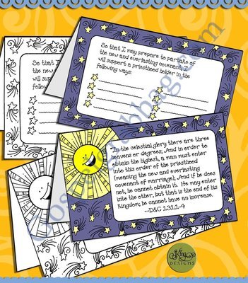 Everlasting Covenant of Marriage tent-card