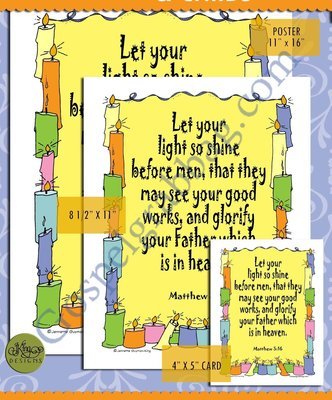 Scripture Poster: Matthew 5:16