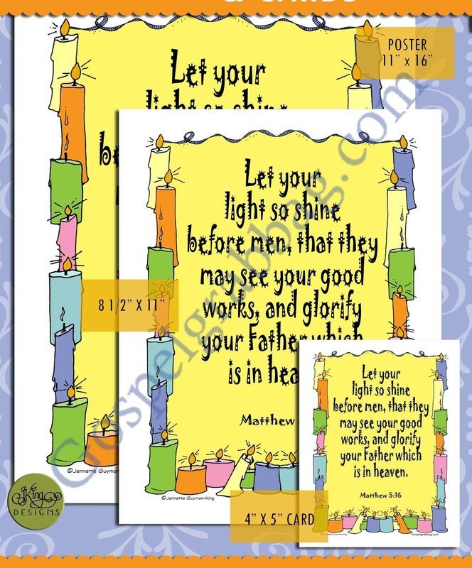 Scripture Poster: Matthew 5:16