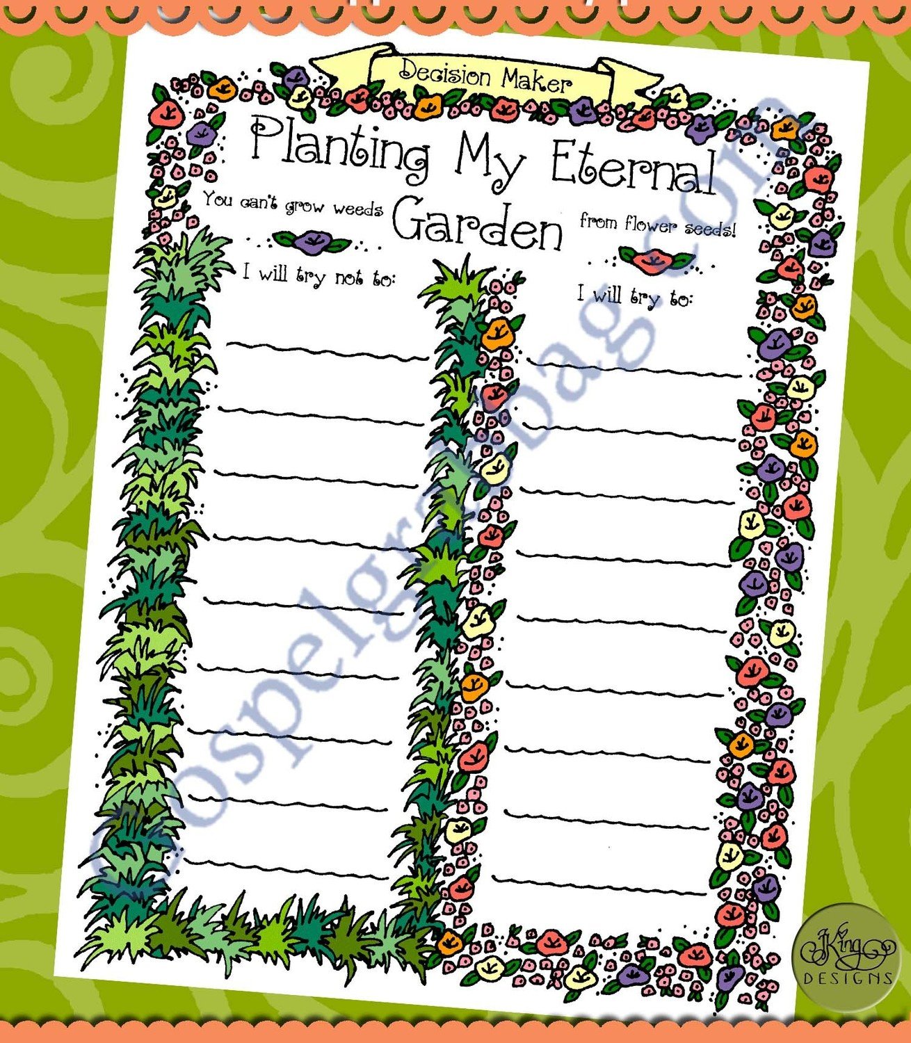 My Eternal Garden decision maker