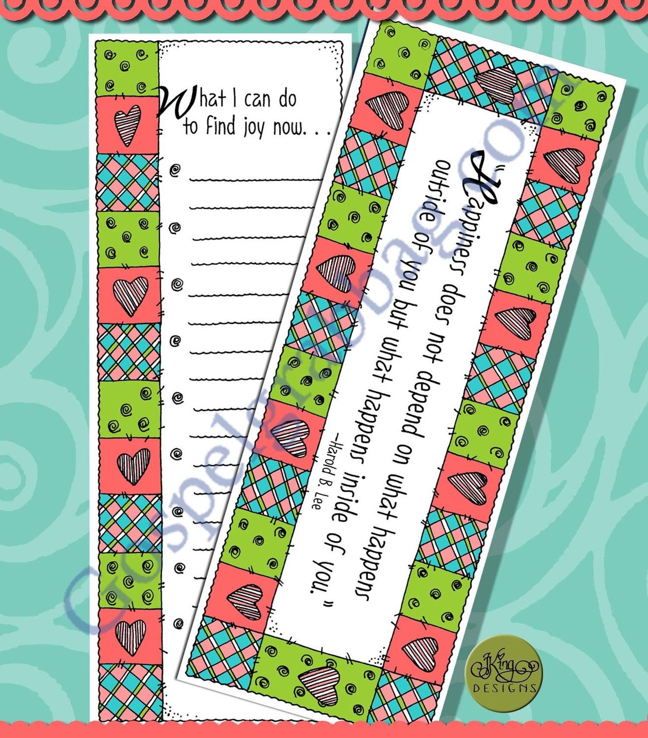 Happiness Mirror Motivator and JOY Goal List