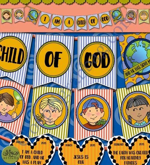 &quot;I Am a Child of God&quot; BANNER