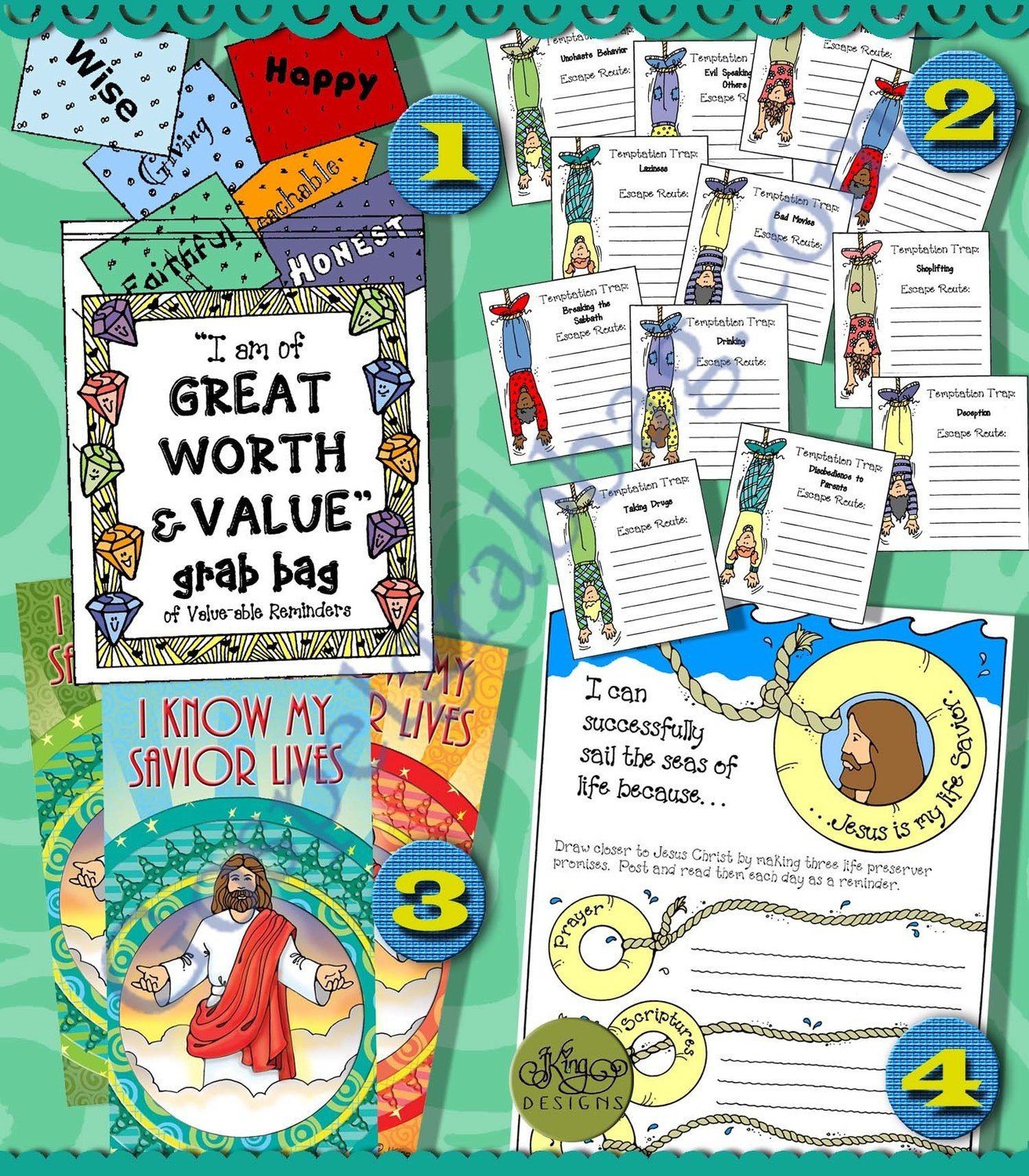 Lesson Lifesavers-CFM: March Lesson 7: How can the Savior help me during my trials?