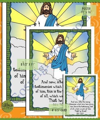 Scripture Poster: D&amp;C 76:22
