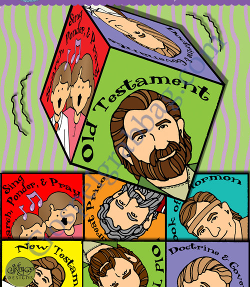Standard Works sing-along cube