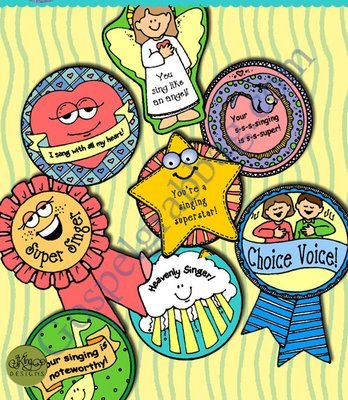 SUPER SINGER Award Badges #2