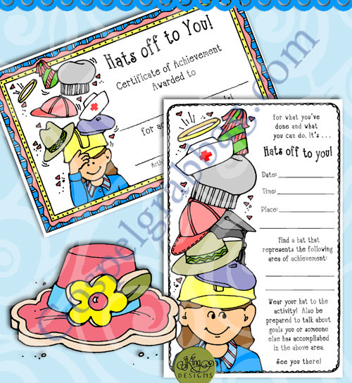 Hats Off to You! - recognition activity