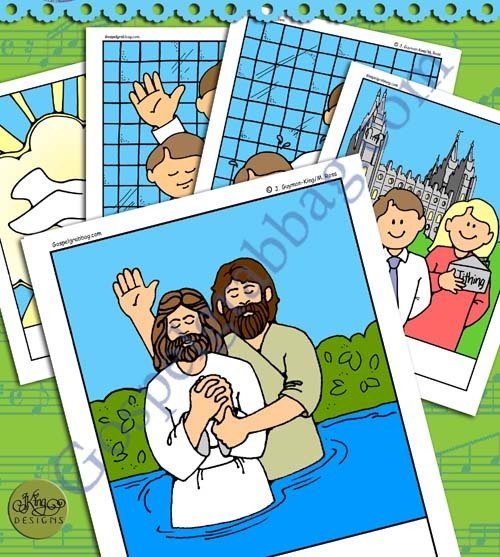 &quot;When Jesus Christ Was Baptized&quot; - Song Visuals (baptism)