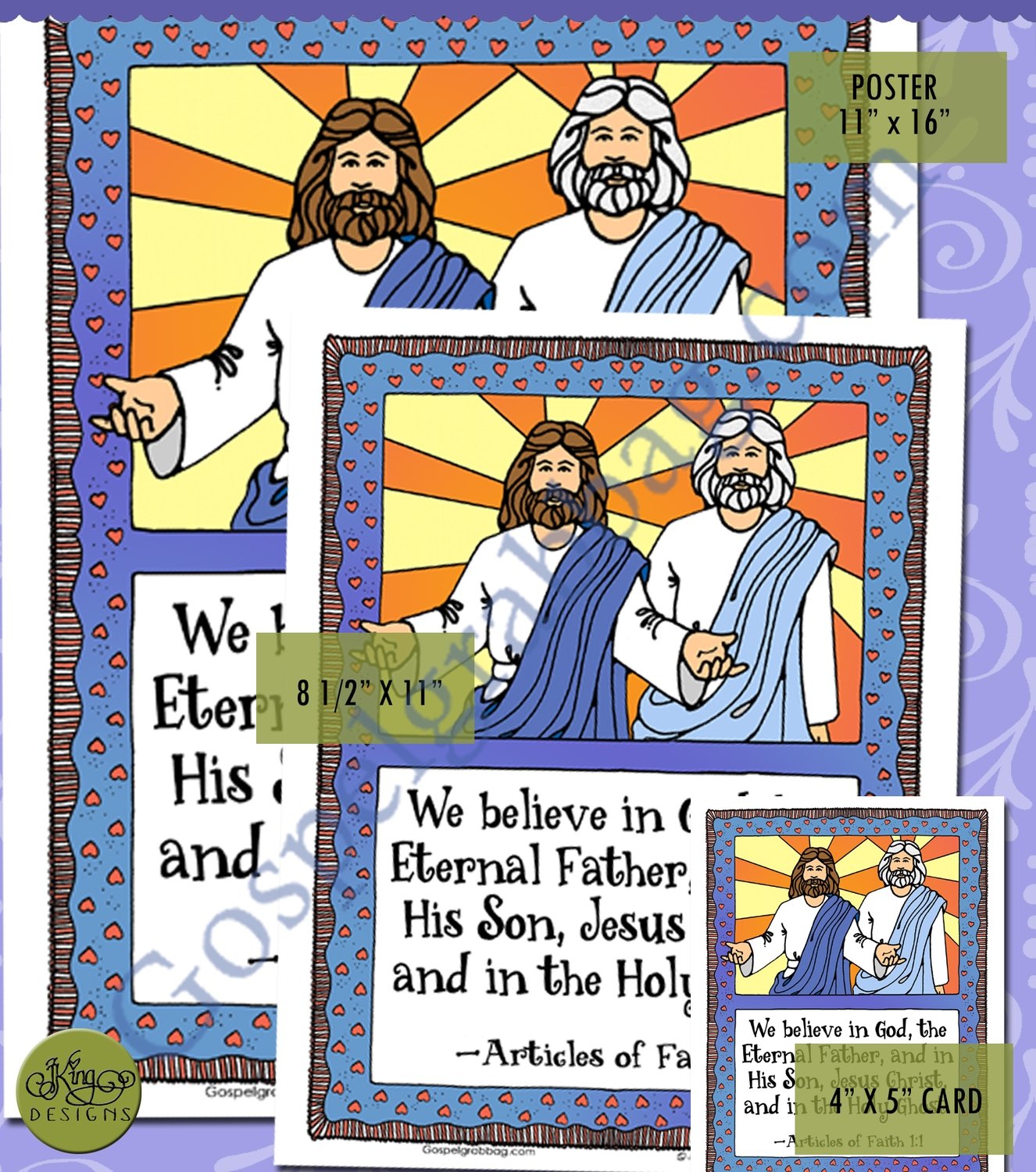 Scripture Poster: Articles of Faith 01