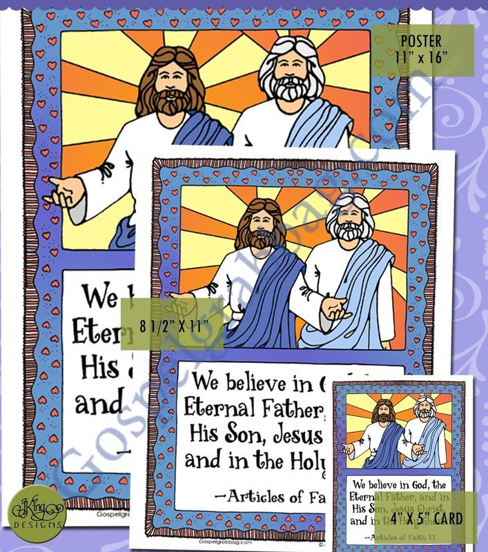 Scripture Poster: Articles of Faith 1:1
