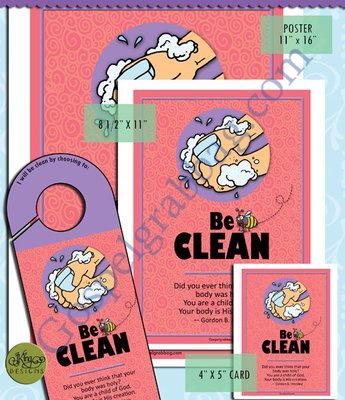 Character Be's: Be Clean