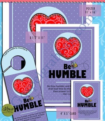 Character Be's: Be Humble