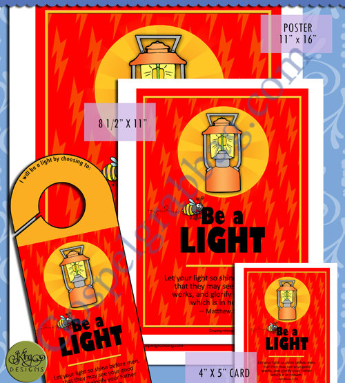Character Be&#39;s: Be a Light