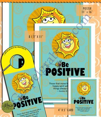 Character Be's: Be Positive